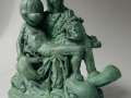 Lessons of adolescence # Thinker, Bronze, Edition 5 + 1 ap, ca. 20 cm high #Piëta